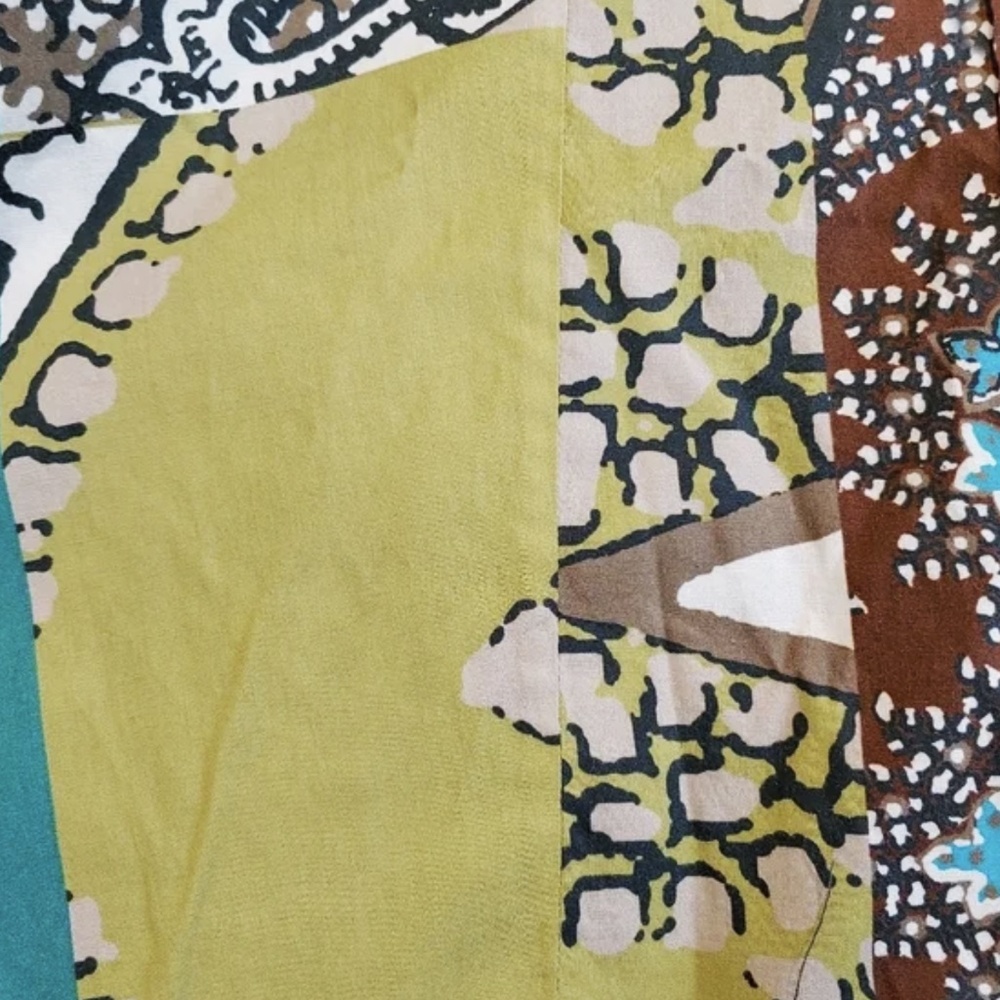 Etro | Made in Italy Patchwork Print Button Front Blouse, Sz 6 ♥ Like new! - Picture 3 of 11
